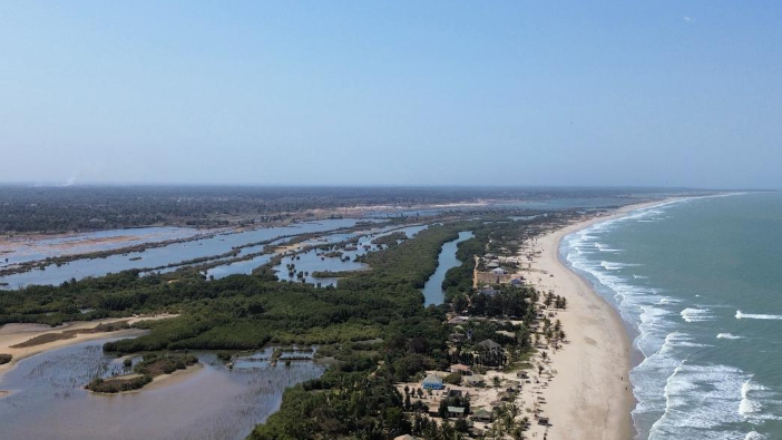 Gambia coast 